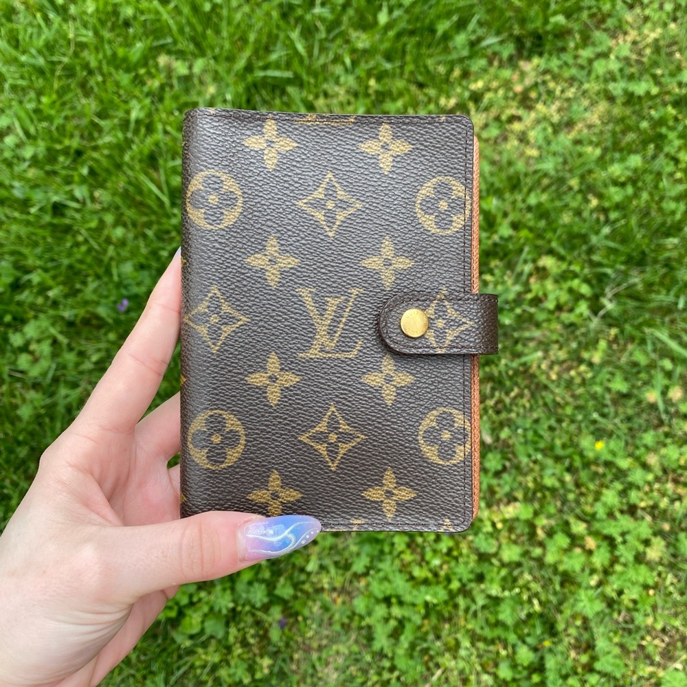 Louis Vuitton monogrammed agenda
